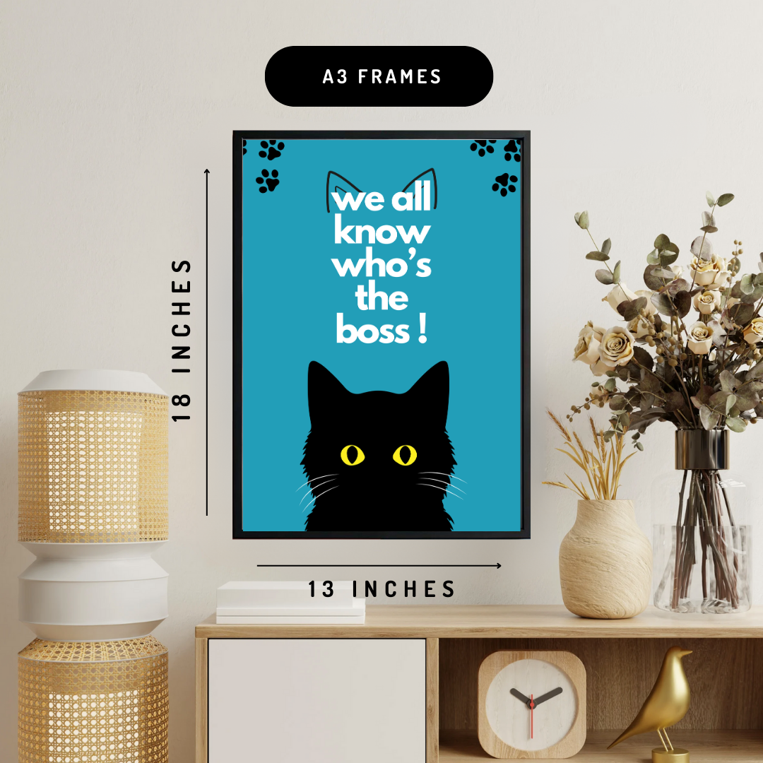Who's The Boss Wall Art Poster