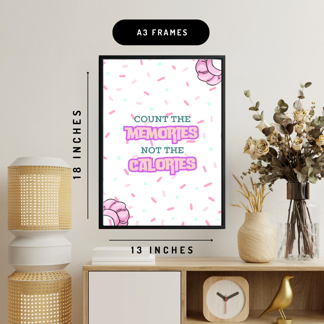 Baking Queen Set of 3 Wall Art Posters