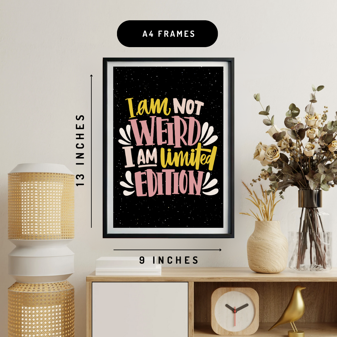 Limited Edition Wall Art Poster