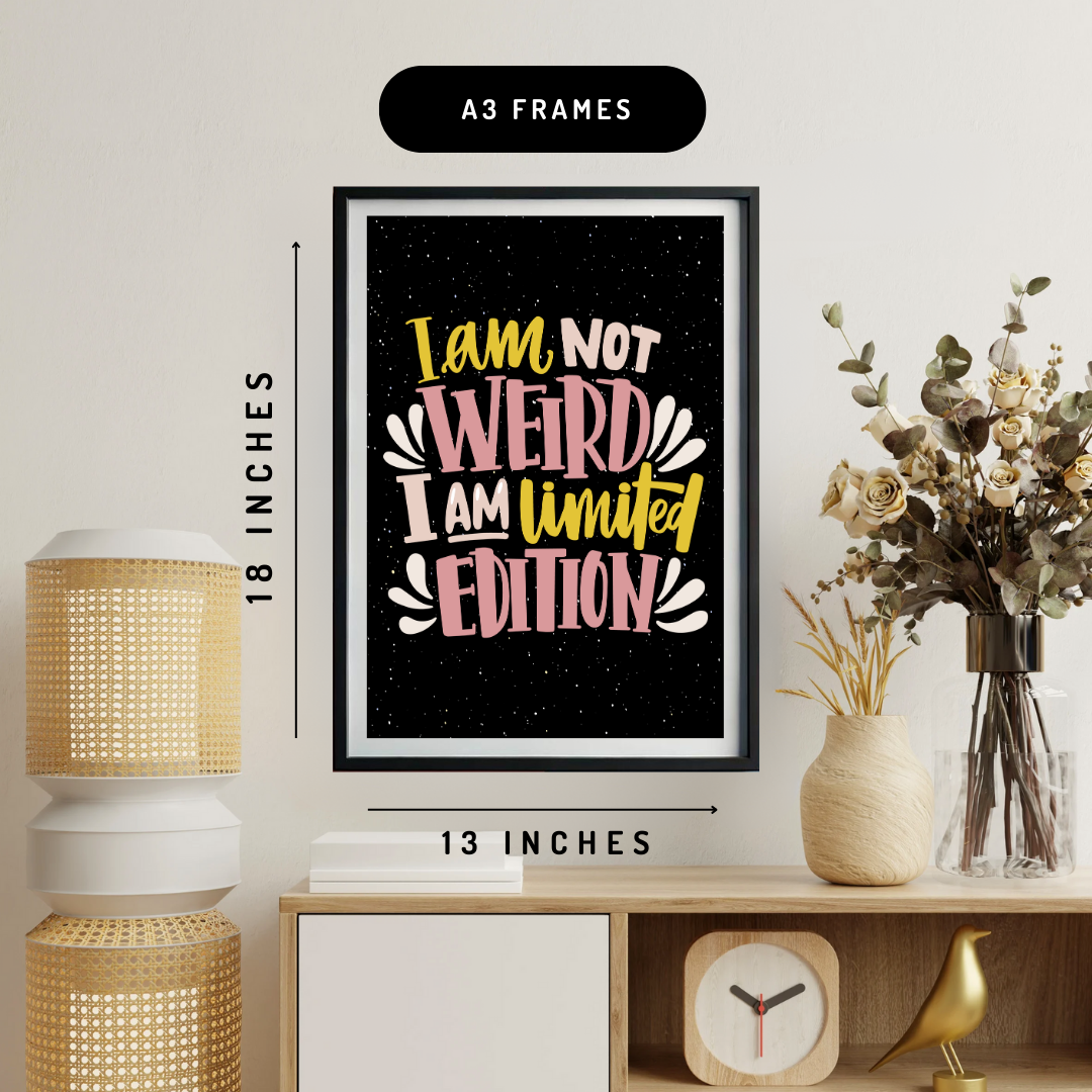 Limited Edition Wall Art Poster