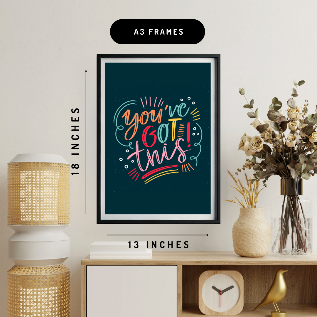 You Got This Wall Art Poster