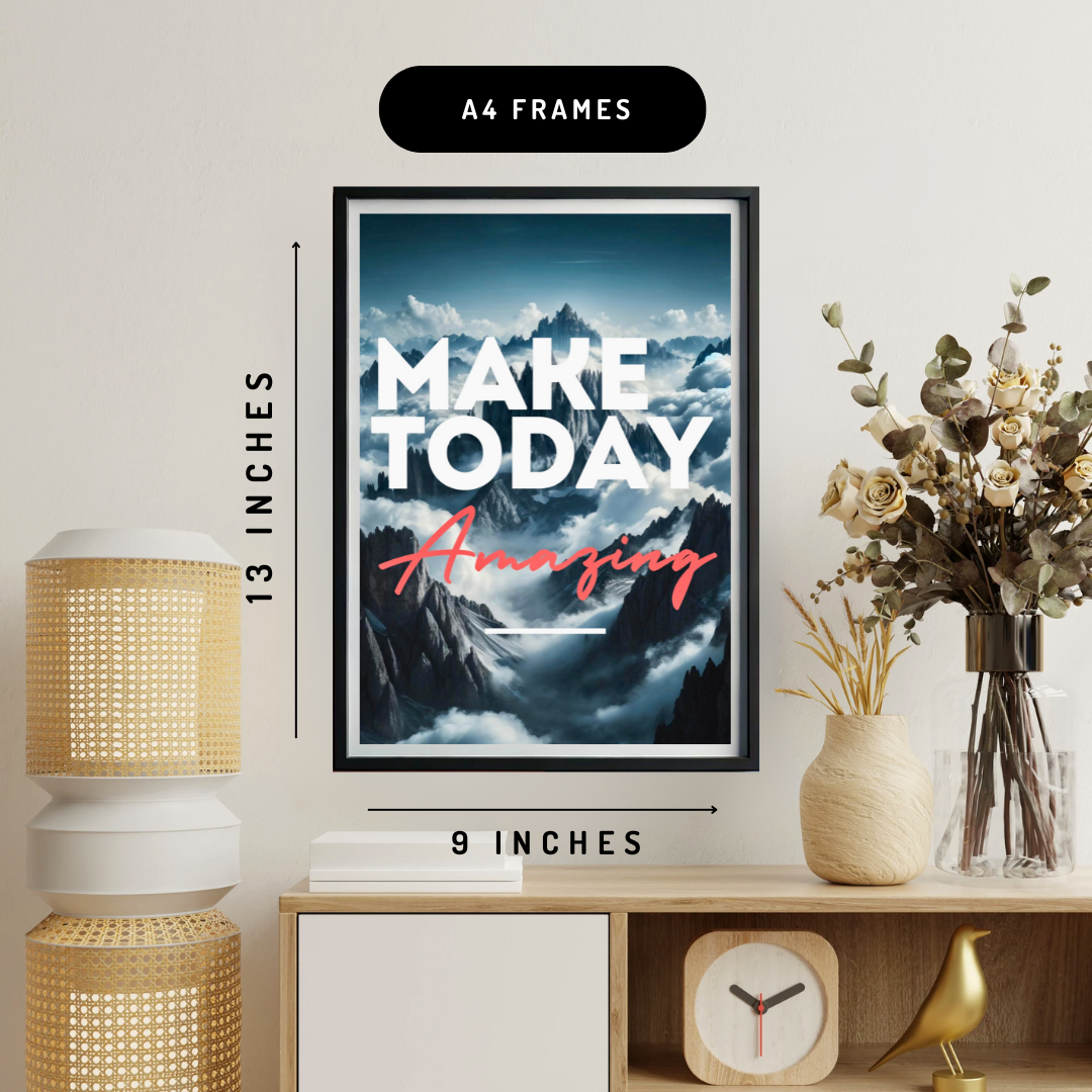 Make Today Amazing Wall Art Poster