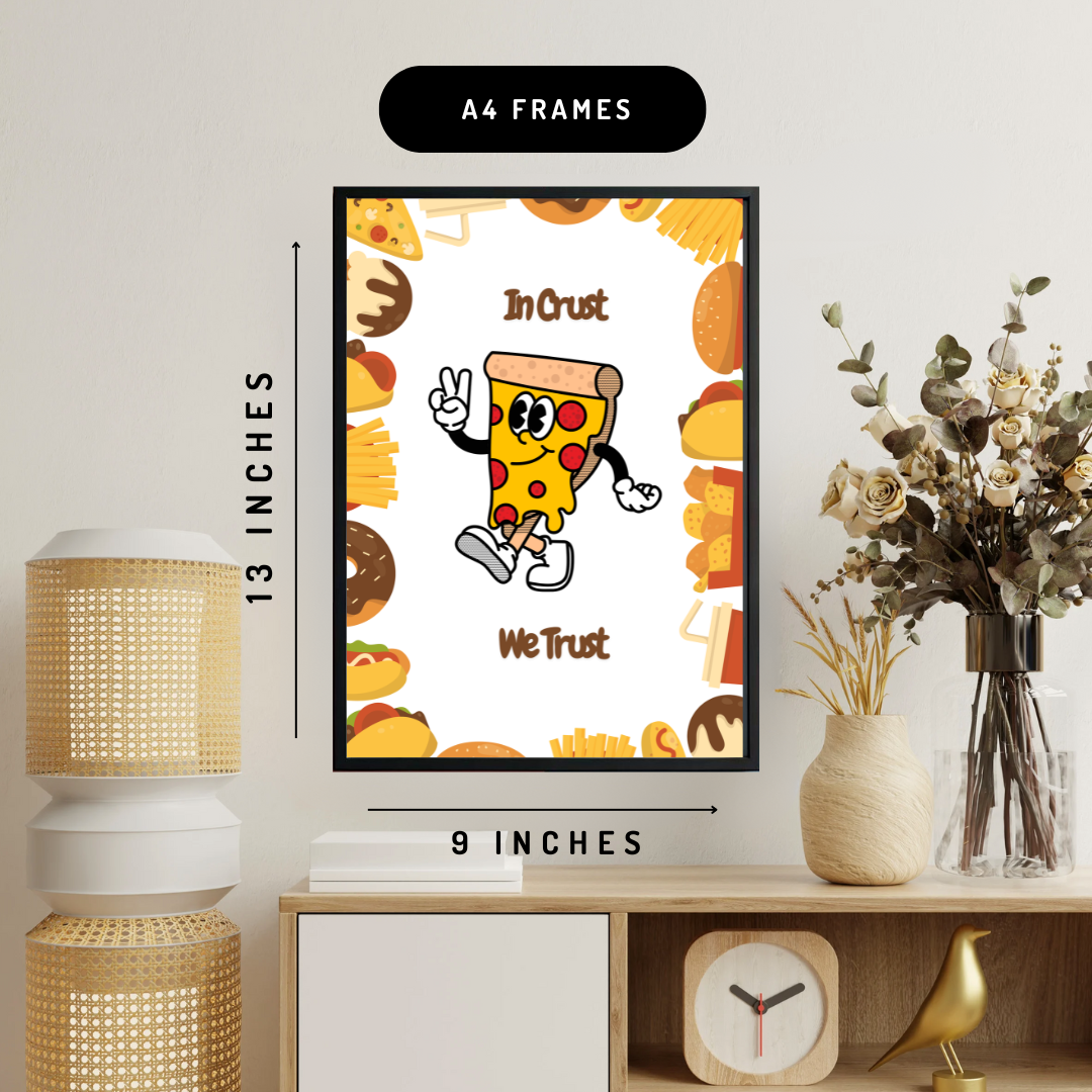 Food is Love Wall Art Posters