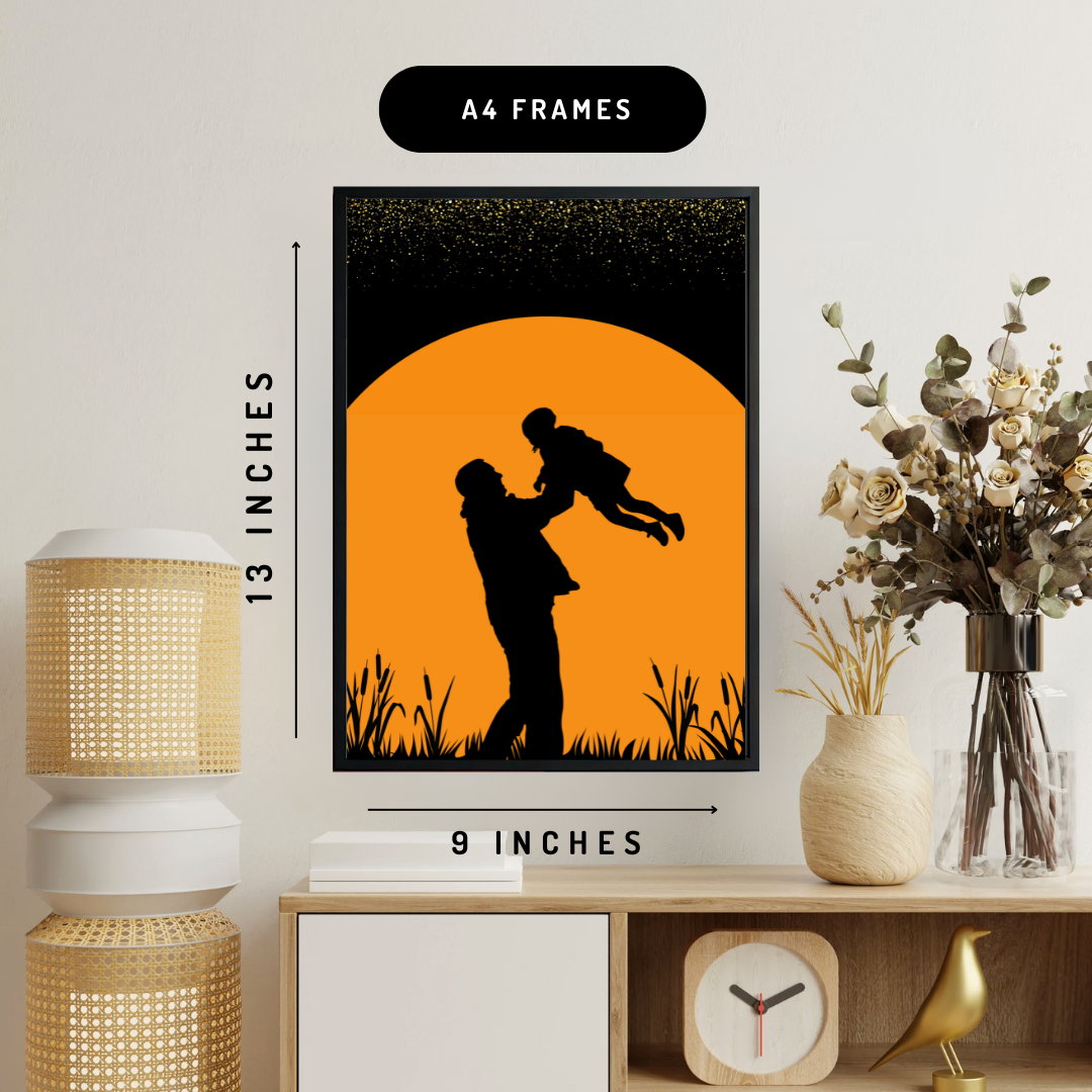 Dad Love Wall Art Posters