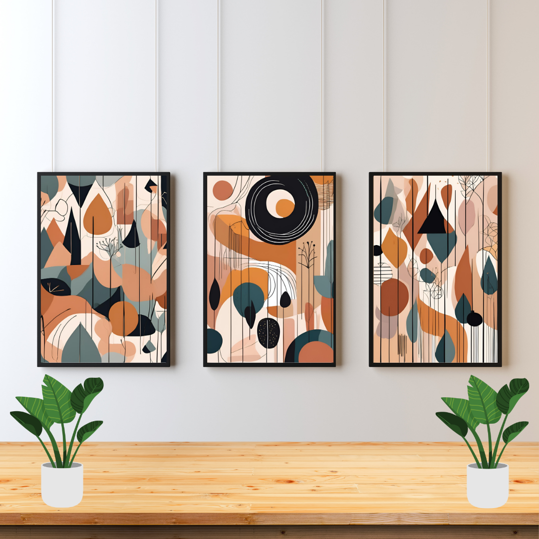 Bohemian Windchimes Wall Art Posters