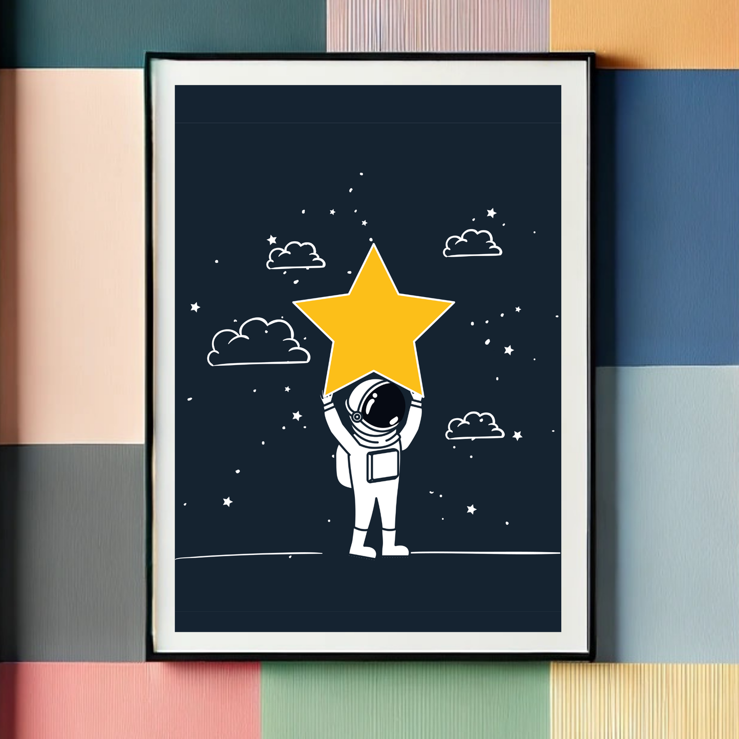 Good Mood & Vibes Set Of 3 Wall Art Posters