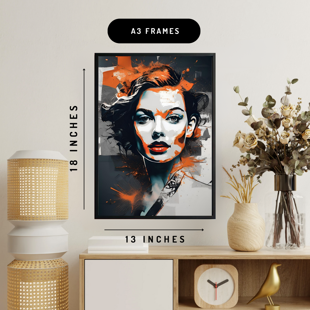 Shades of Women Wall Art Posters