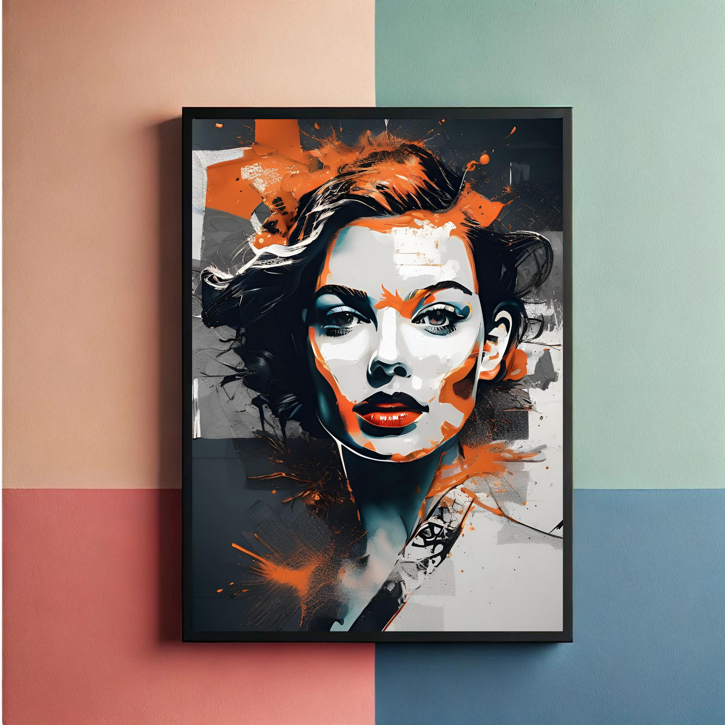 Shades of Women Wall Art Posters