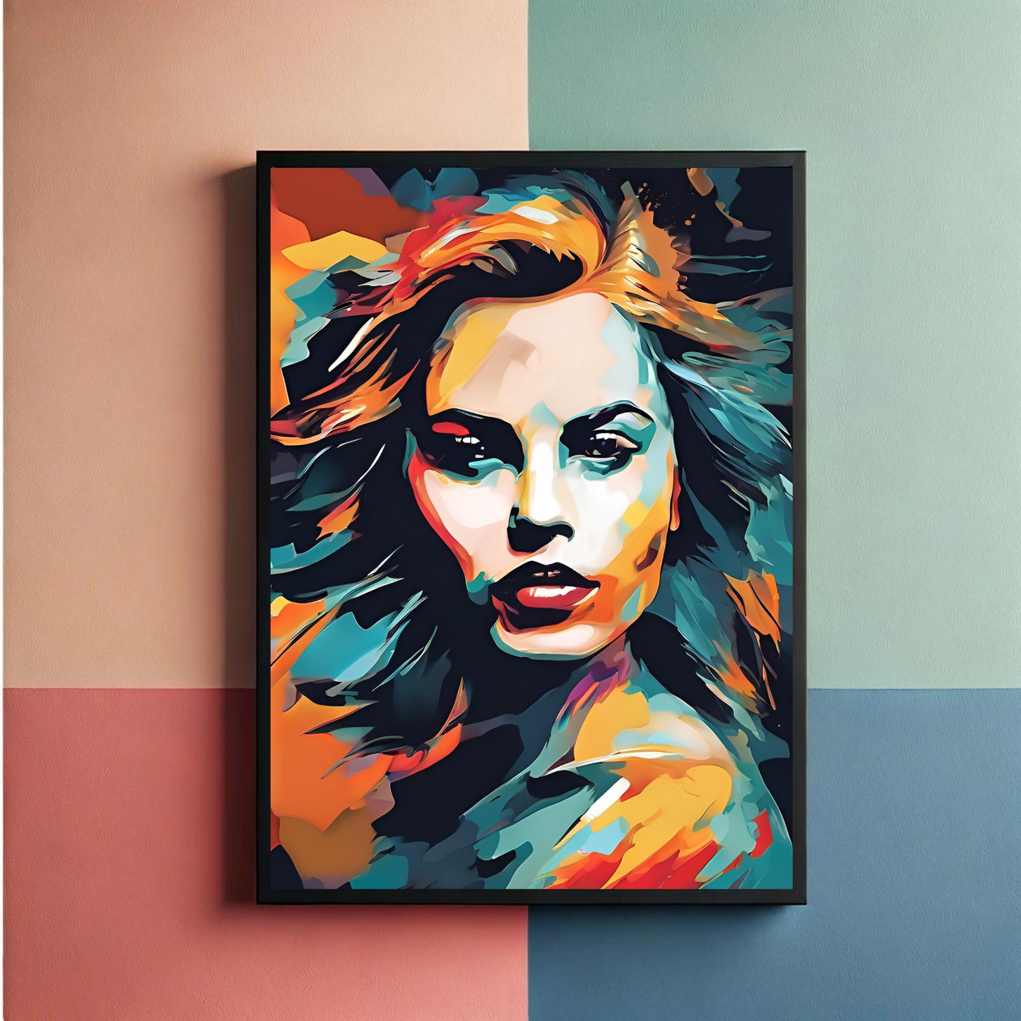 Shades of Women Wall Art Posters