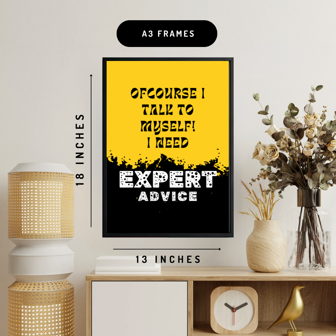 Expert Wall Art Poster