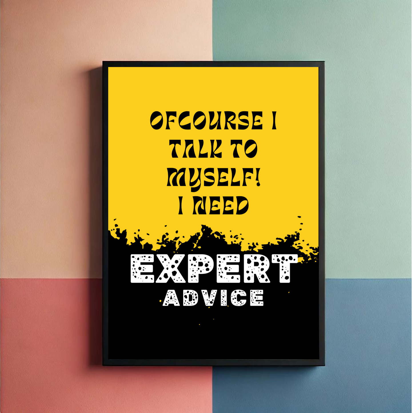 Expert Wall Art Poster