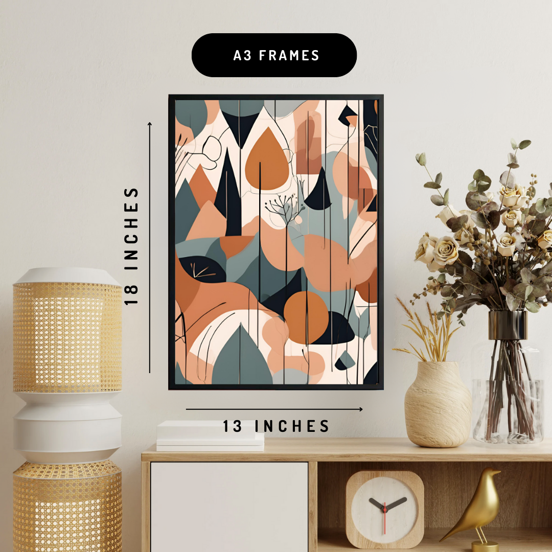 Bohemian Windchimes Wall Art Posters
