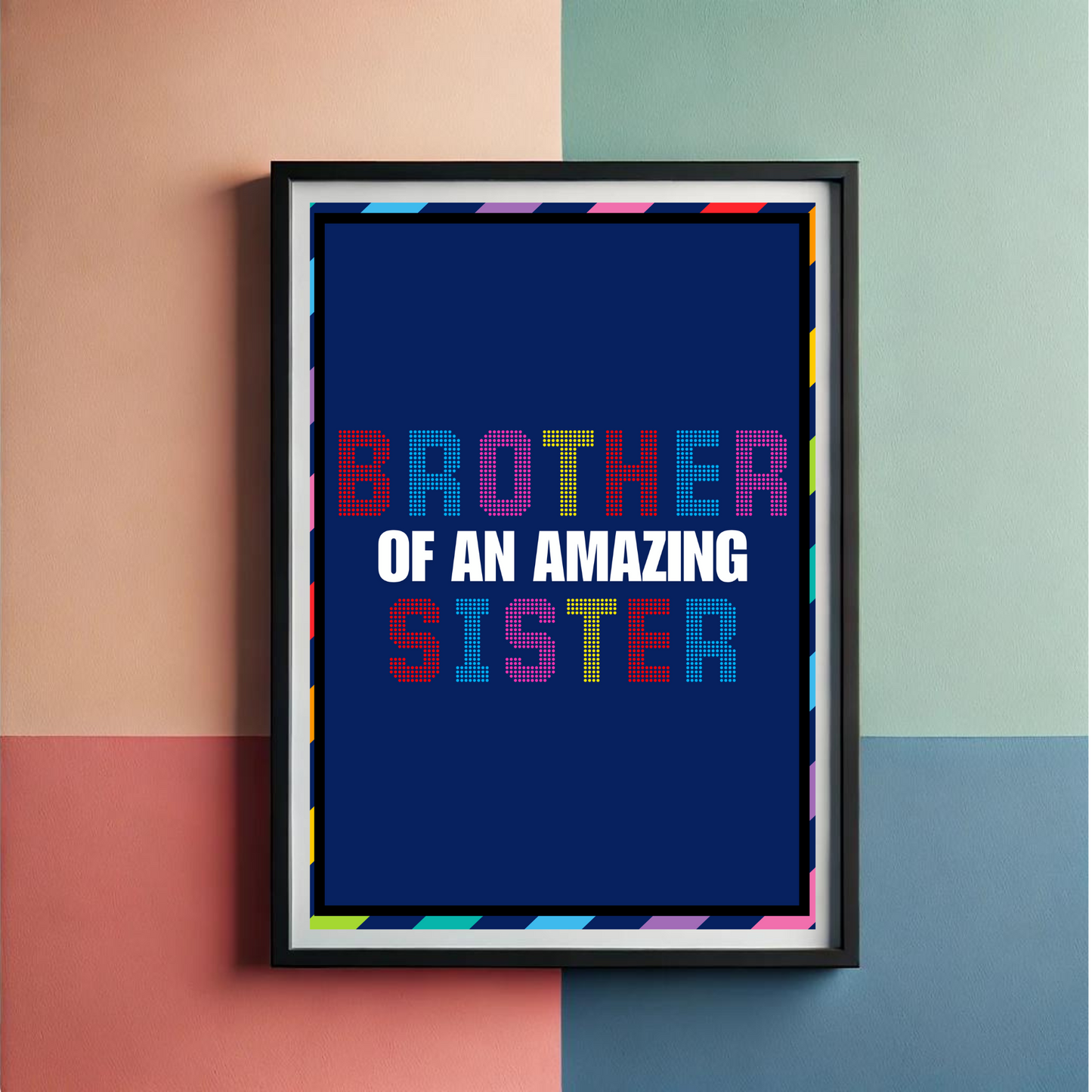 Amazing Sister Wall Art Poster