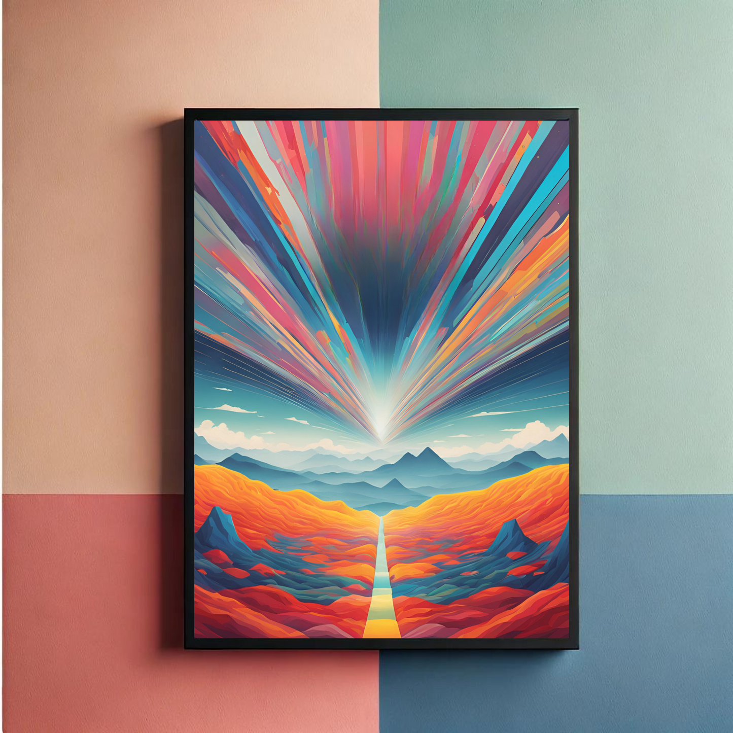 Infinity Contemporary Wall Art Posters