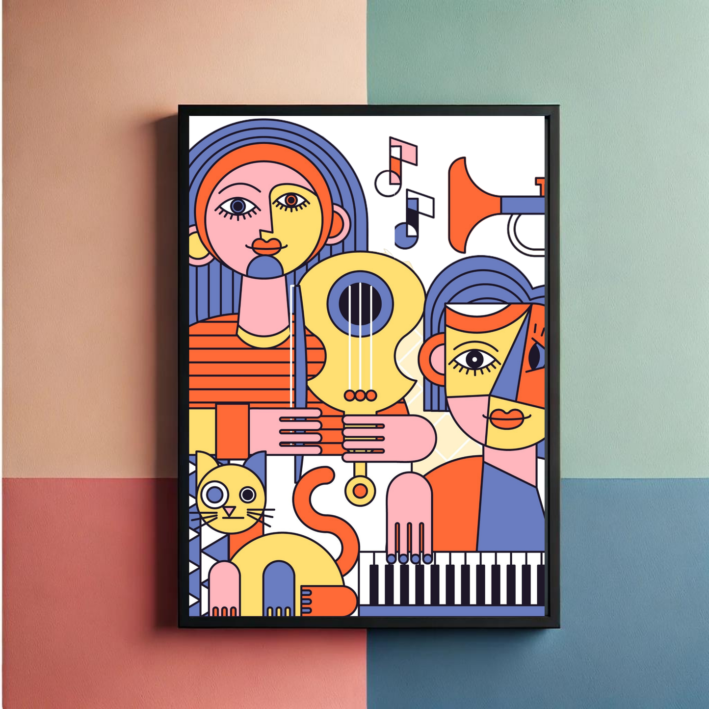 Music Lover Wall Art Poster