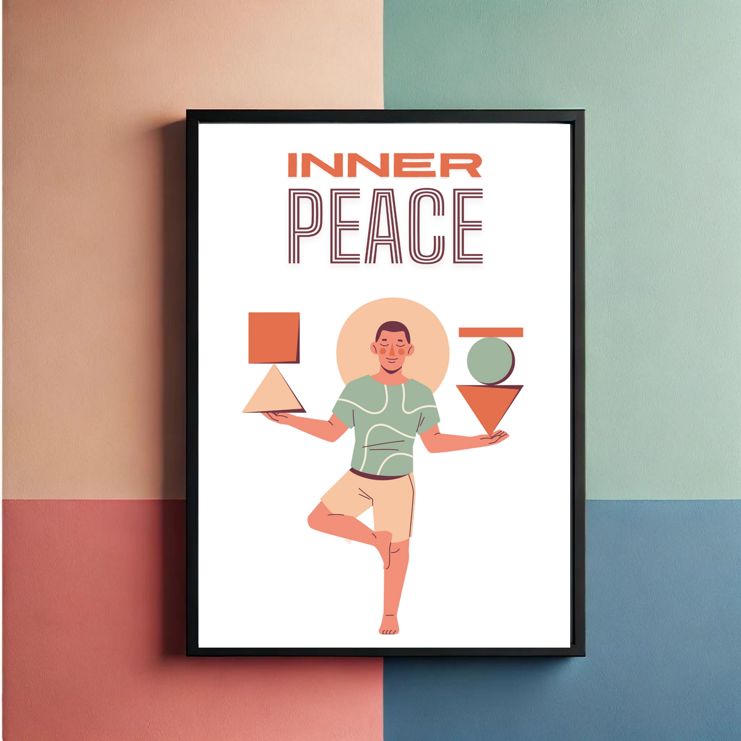 Balance & Inner Peace Wall Art Poster