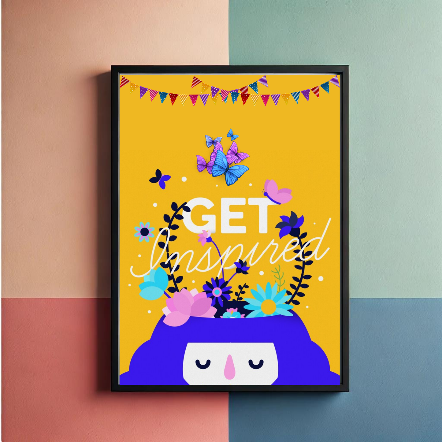 Get Inspired Wall Art Poster