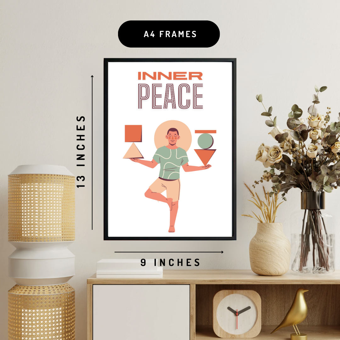 Balance & Inner Peace Wall Art Poster