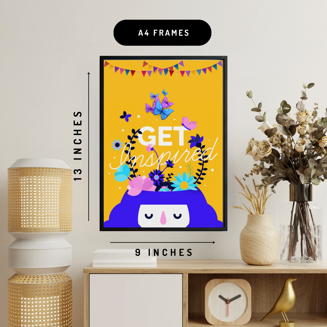 Get Inspired Wall Art Poster