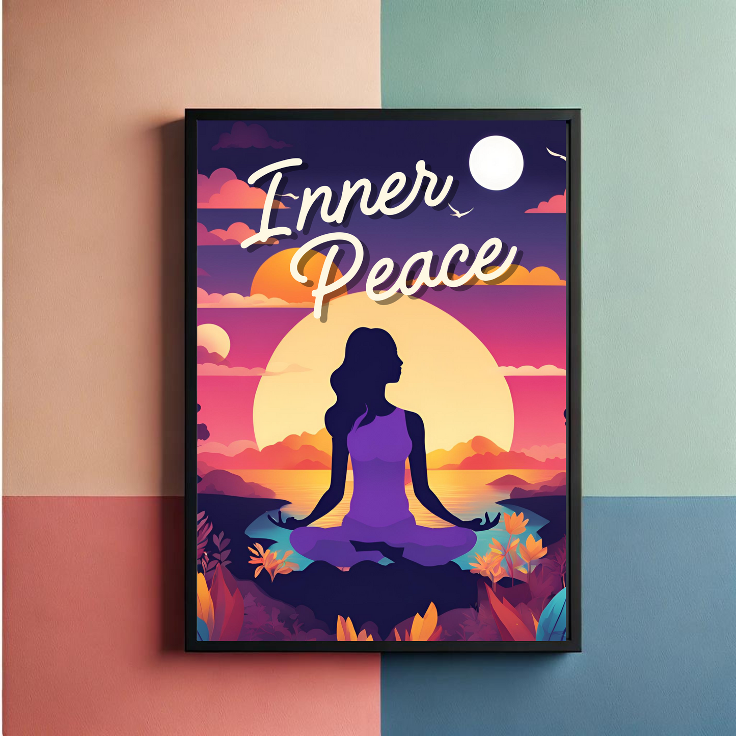Inner peace Wall Art Poster