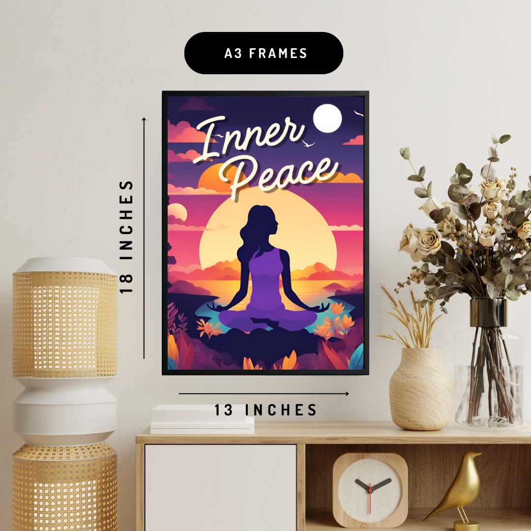 Inner peace Wall Art Poster