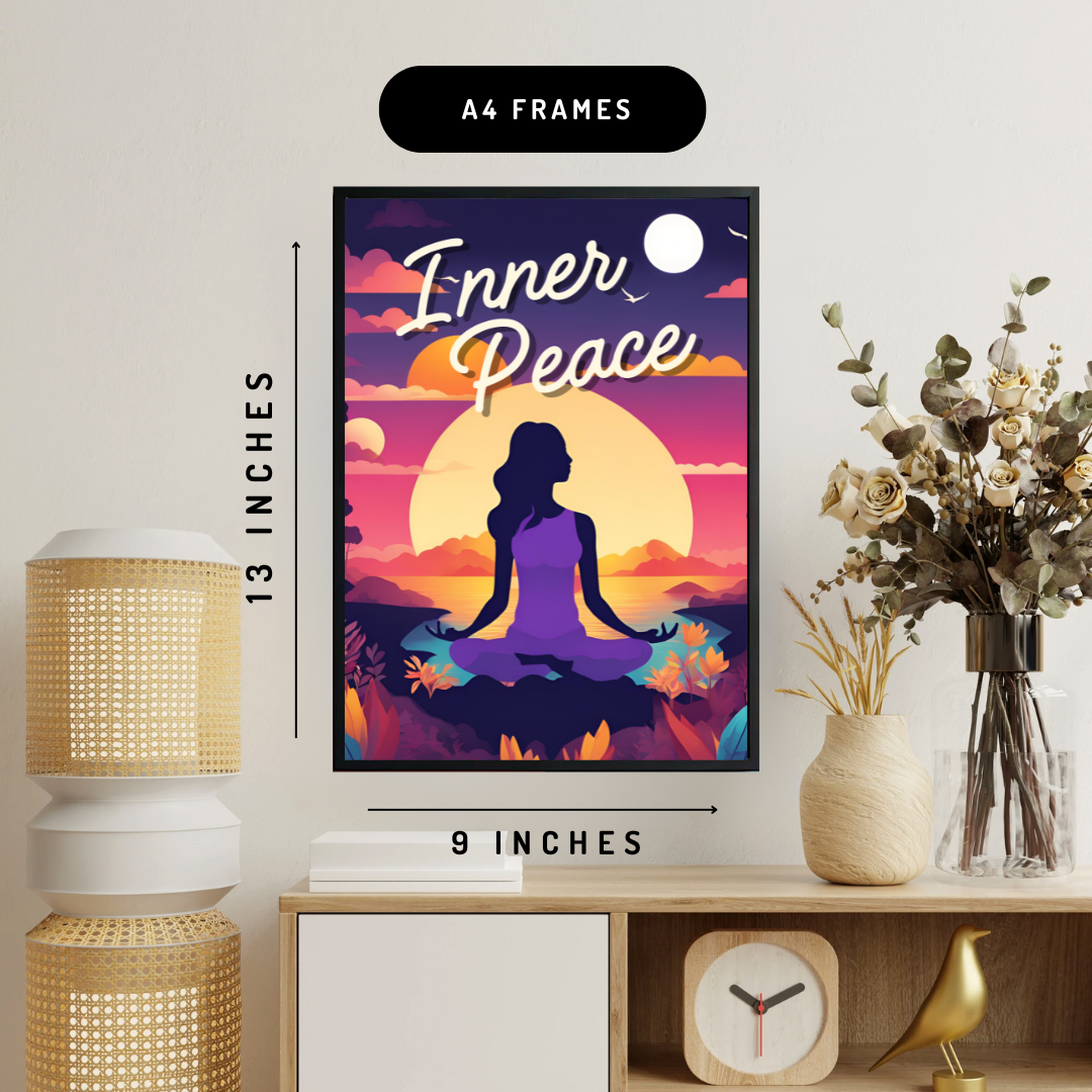 Inner peace Wall Art Poster