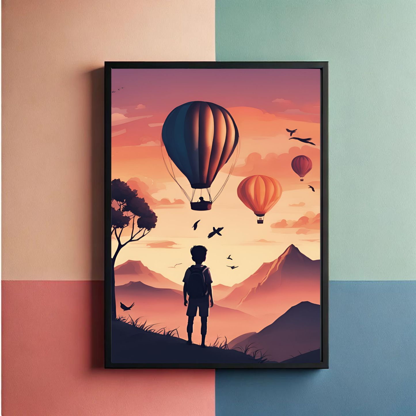 Explore & Live Life Set Of 3 Wall Art Posters