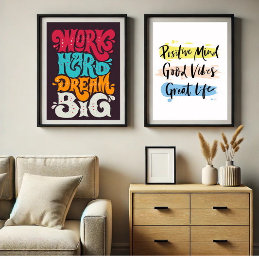 Transform Your Space: Decorating with Motivational Quote Wall Art