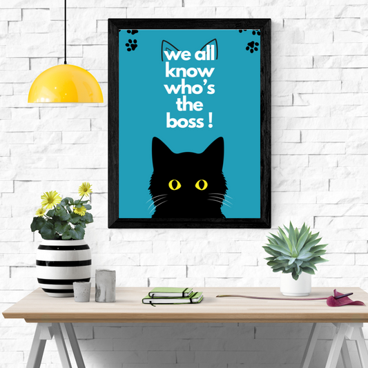 Who's The Boss Wall Art Poster