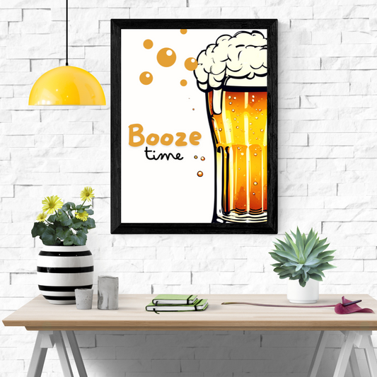 Beer Break Wall Art Poster