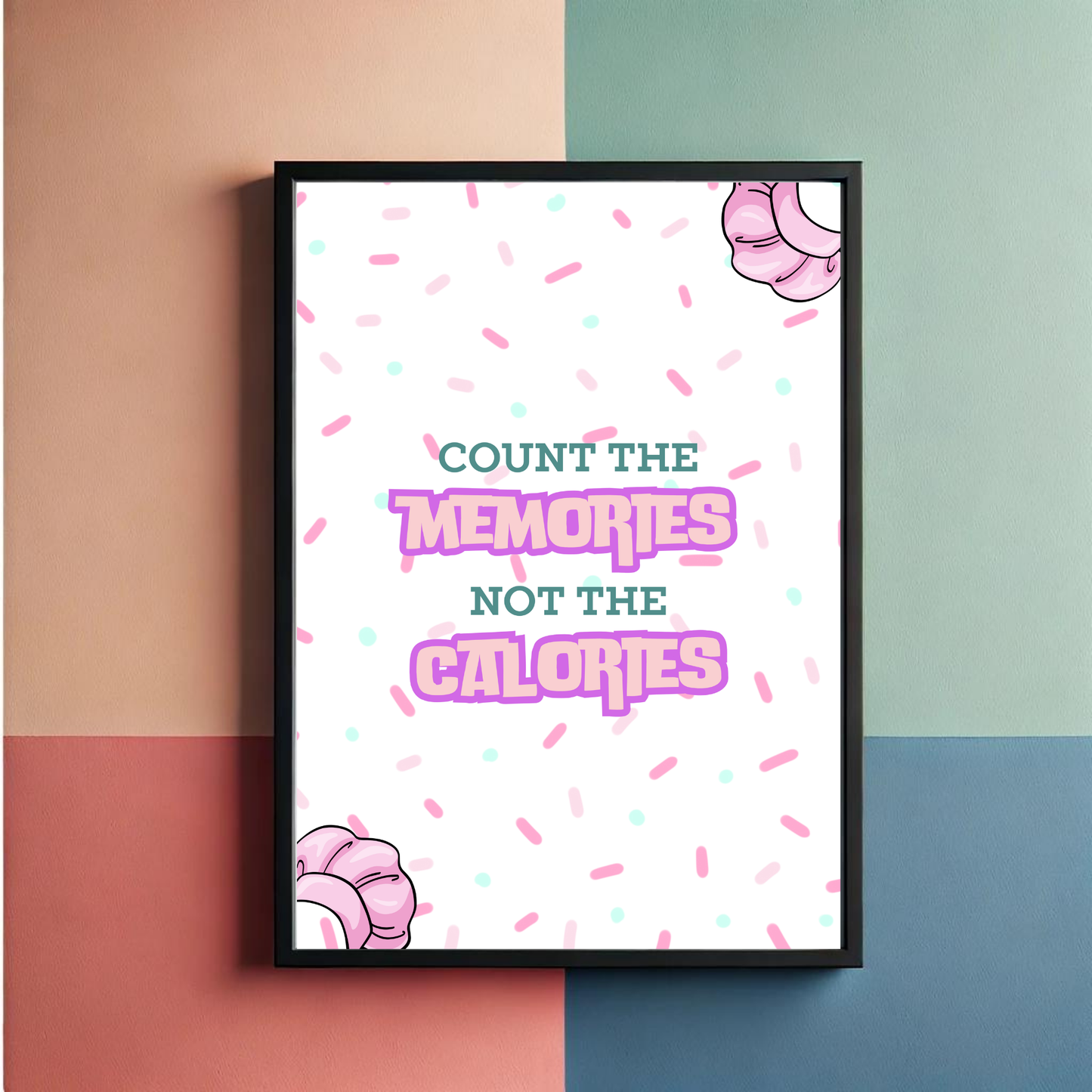 Baking Queen Set of 3 Wall Art Posters