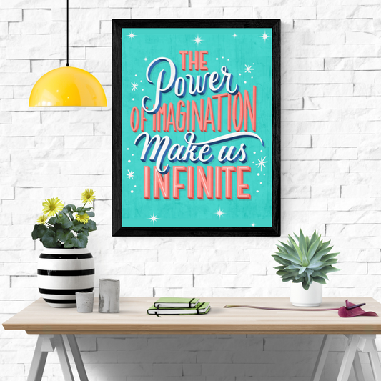 Imagination Wall Art Poster
