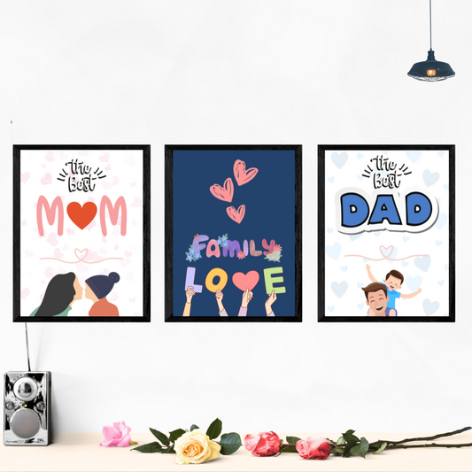 Family Love Wall Art Posters