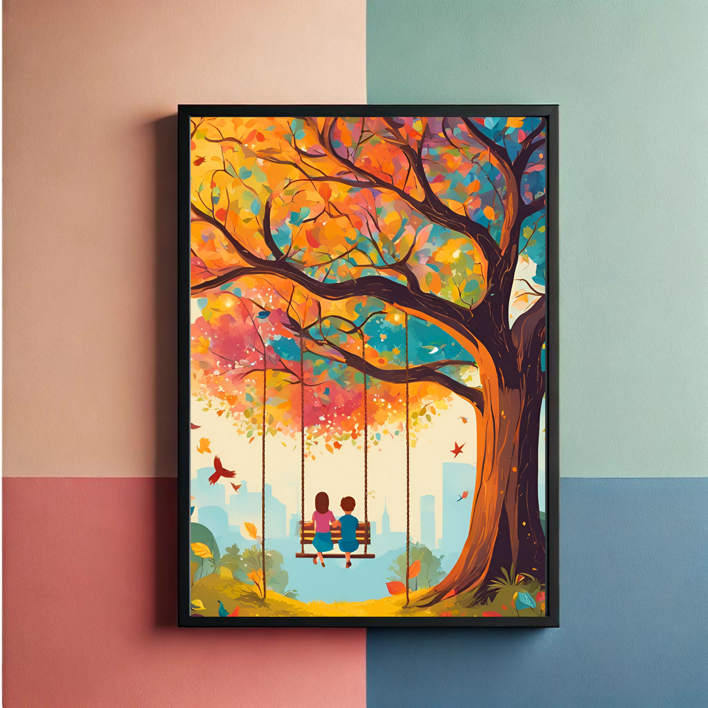 Brother Sister Love Wall Art Posters