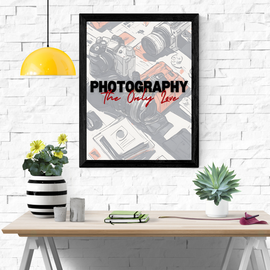 Love for Photography Wall Art Poster