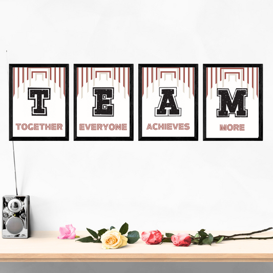 Team Wall Art Posters