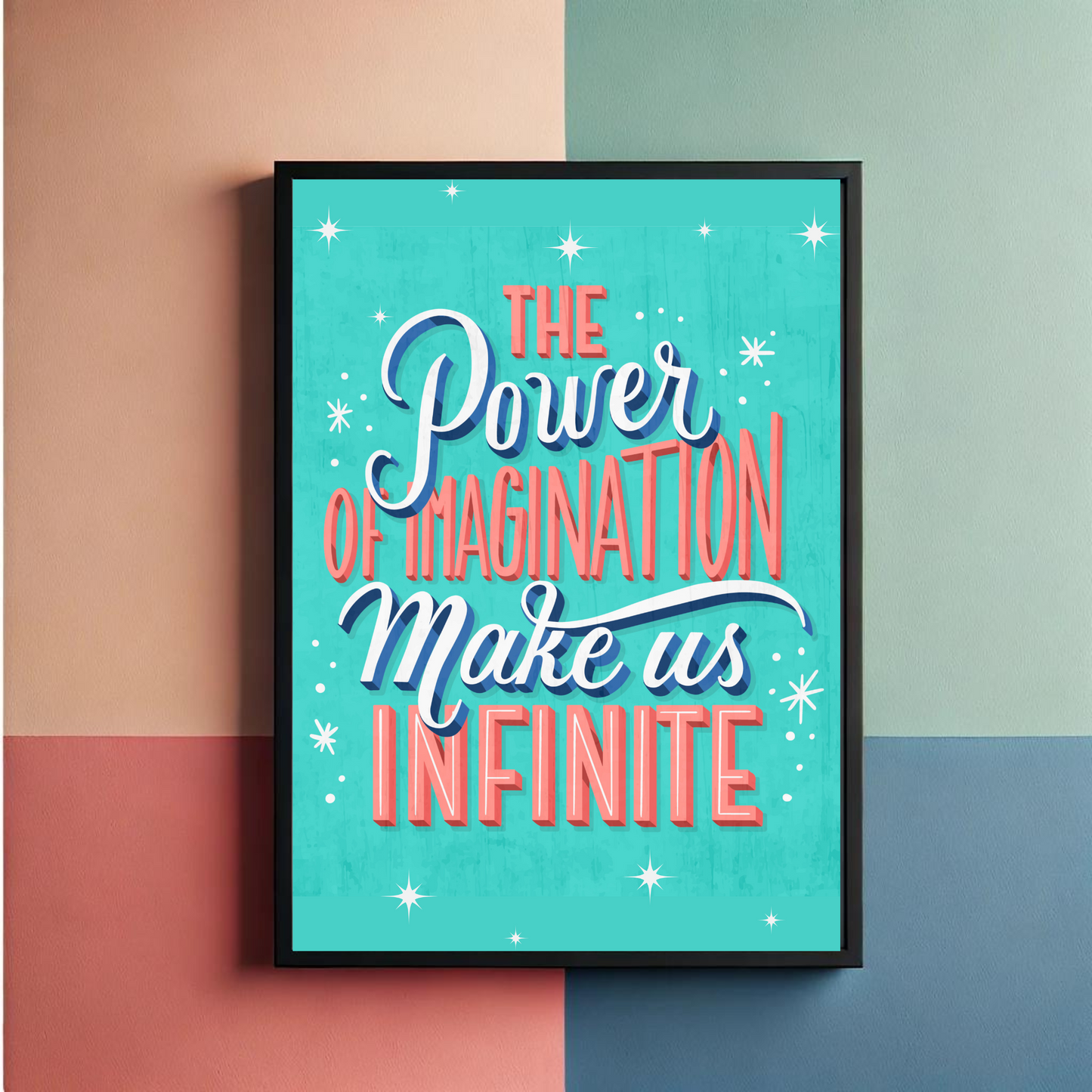 Imagination Wall Art Poster