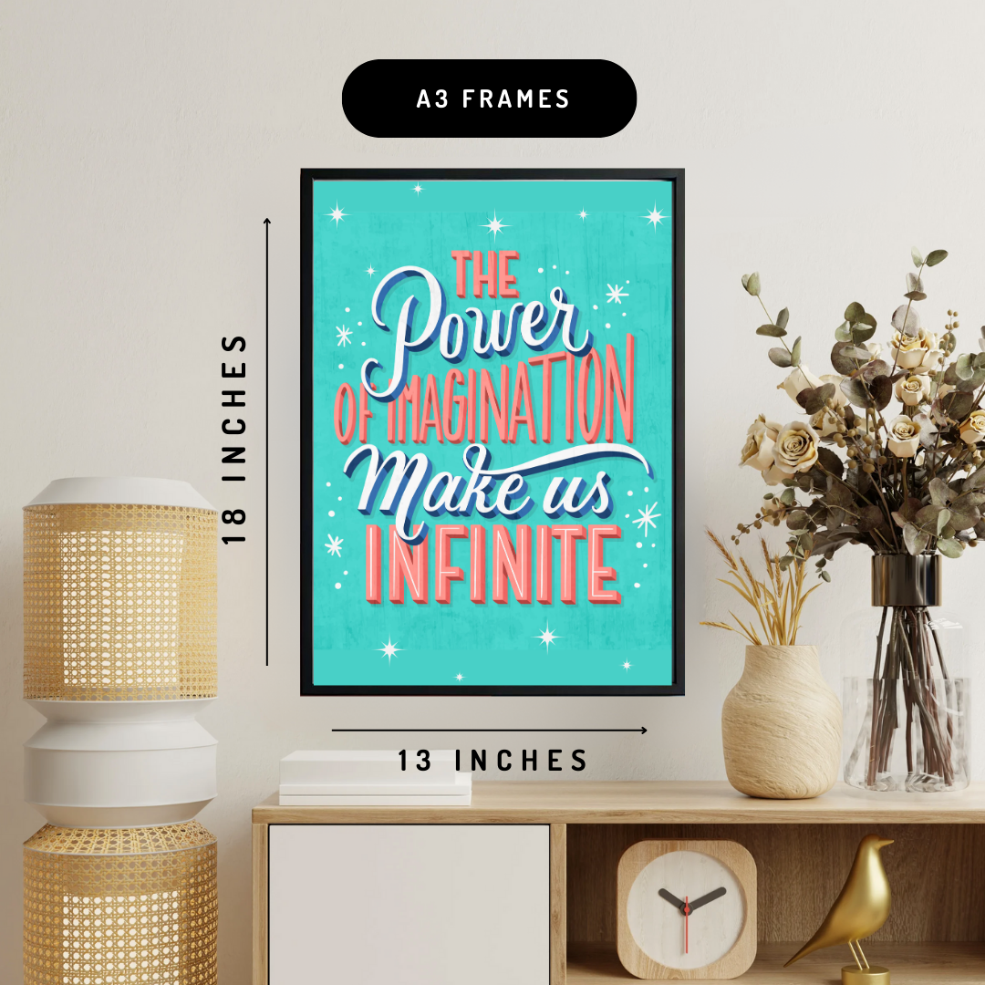Imagination Wall Art Poster