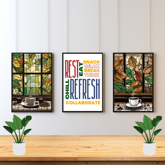 Refresh And Relax Wall Art Posters