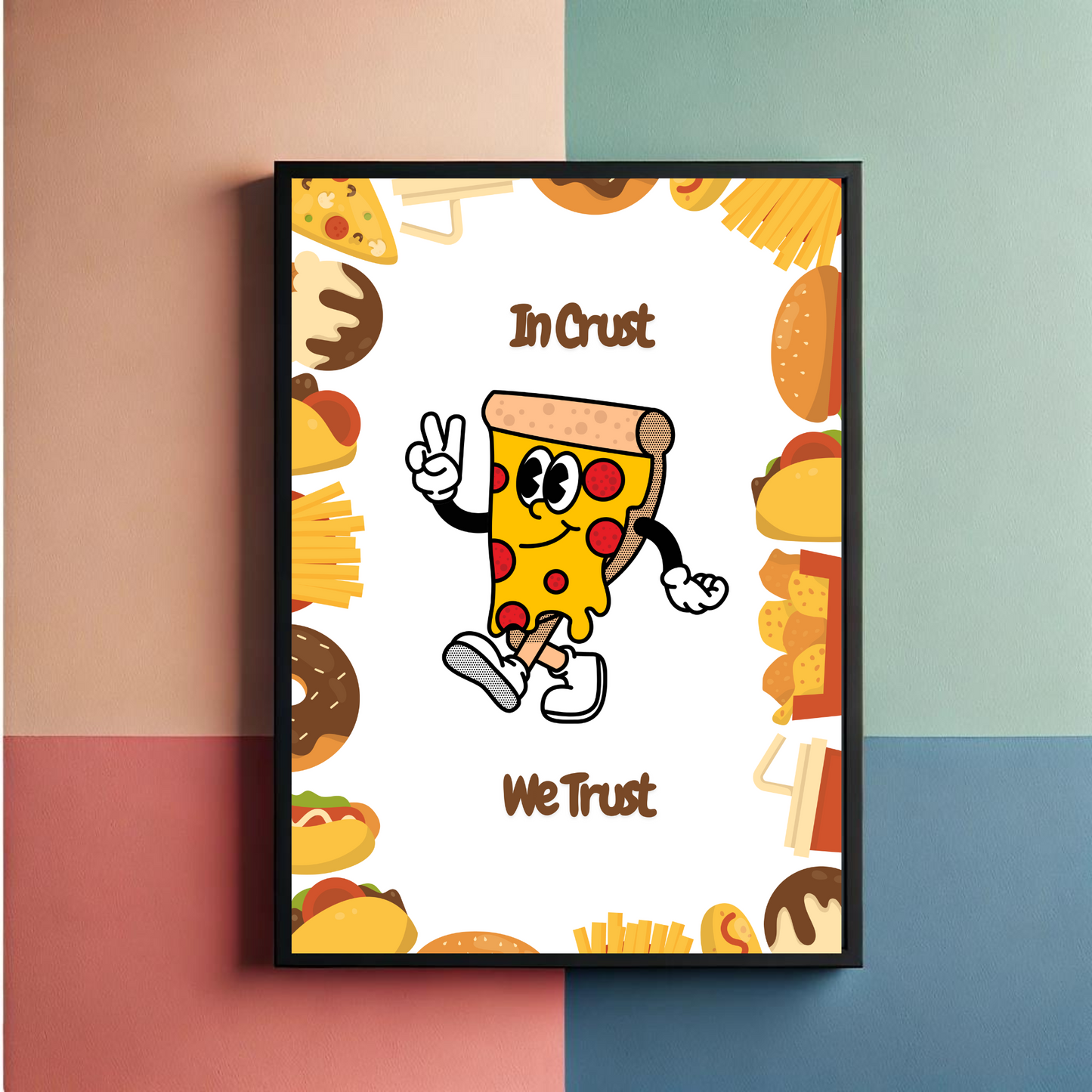 Food is Love Wall Art Posters