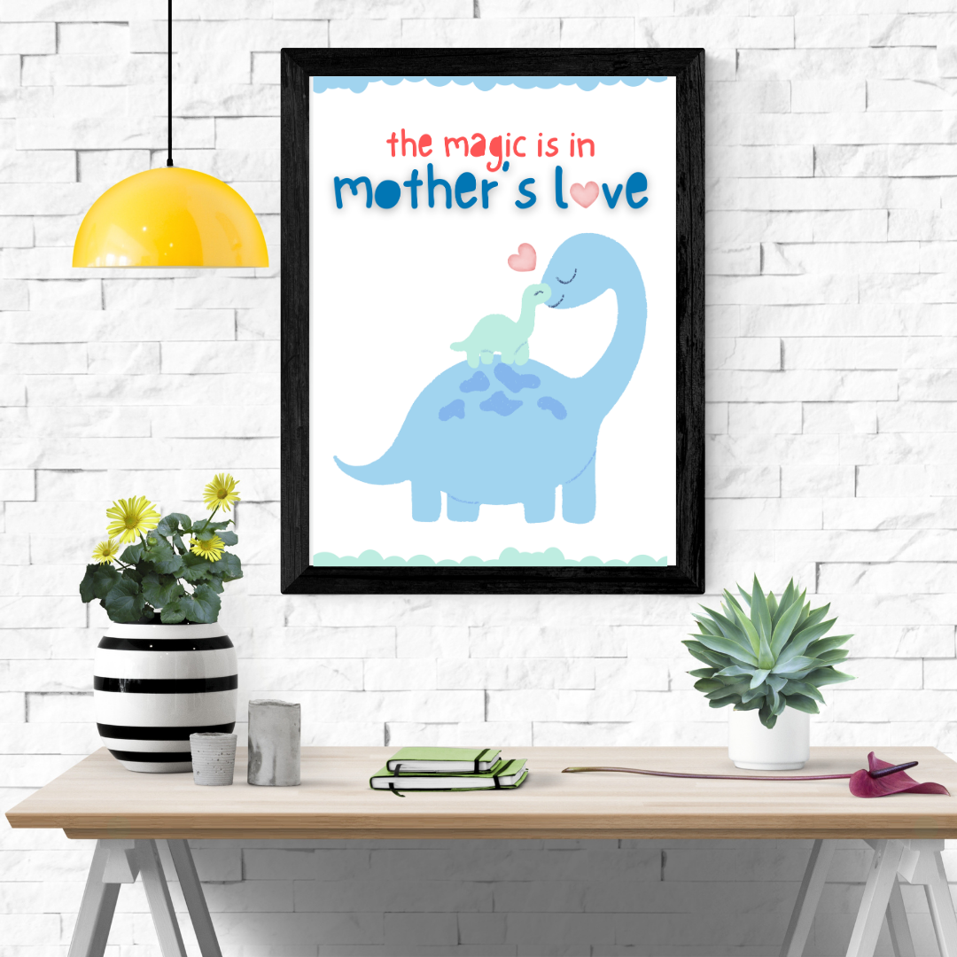 Mother's Magical Love Wall Art Poster