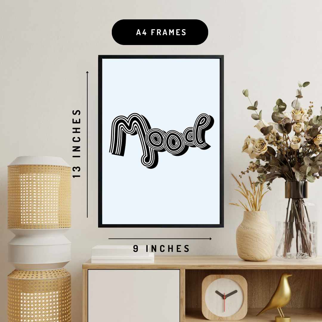 Good Mood & Vibes Set Of 3 Wall Art Posters