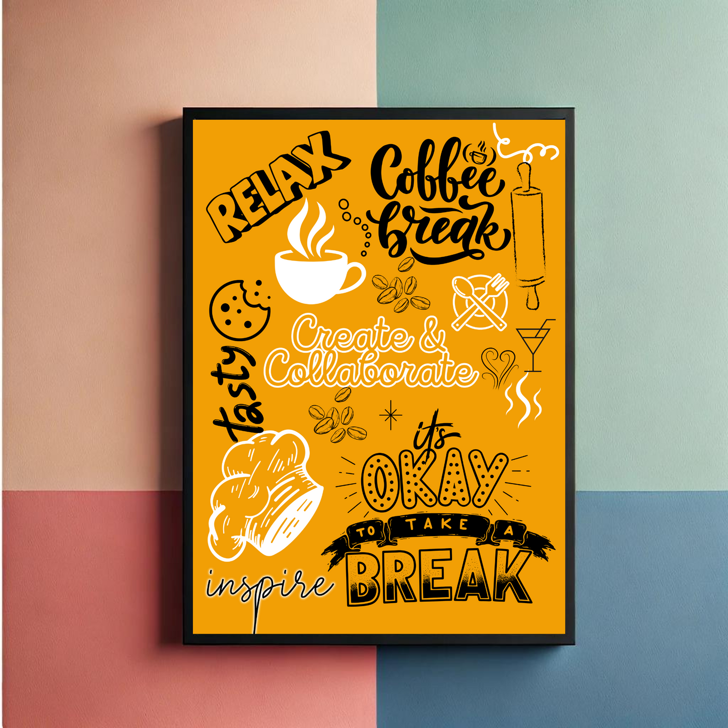 Take A Break Wall Art Posters