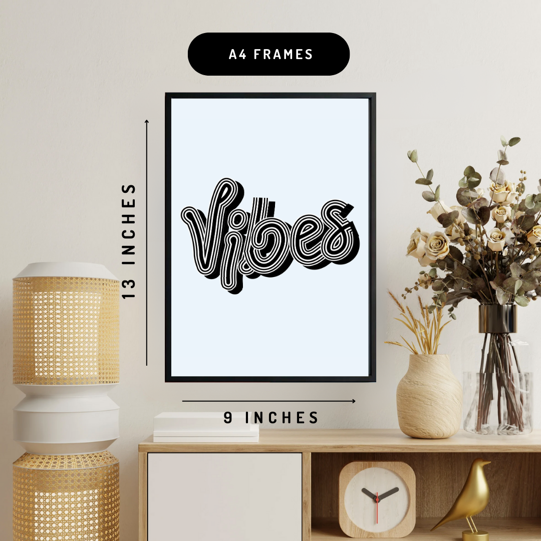 Vibes Wall Art Poster