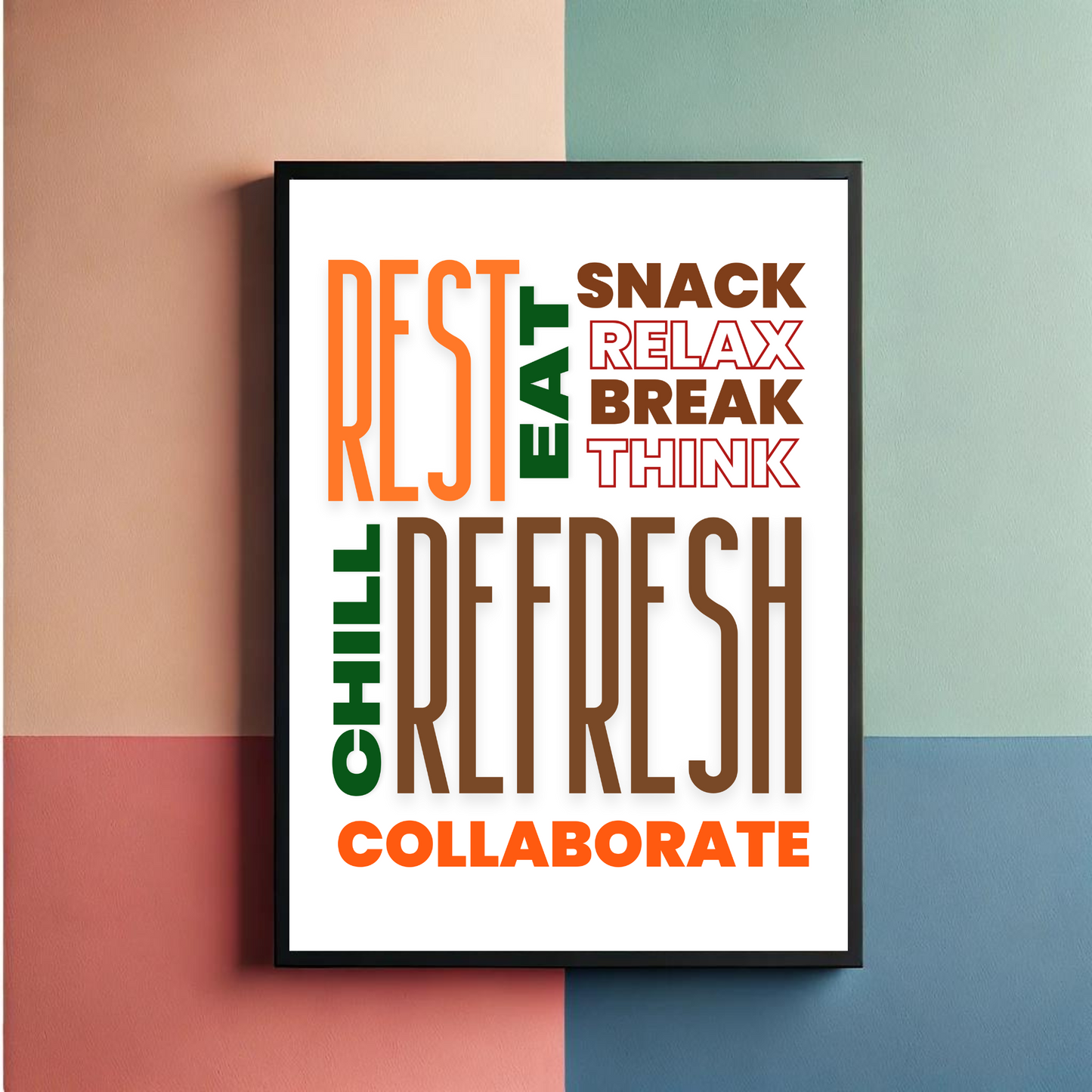 Rest And Refresh Wall Art Posters