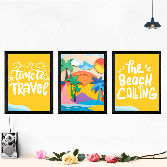 Time To Travel Wall Art Posters