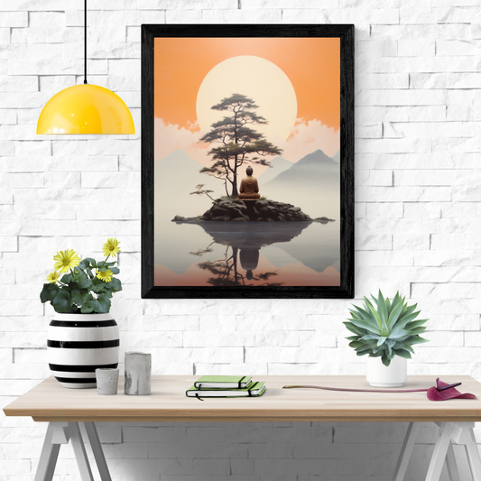 Meditation Sanctuary Wall Art Poster