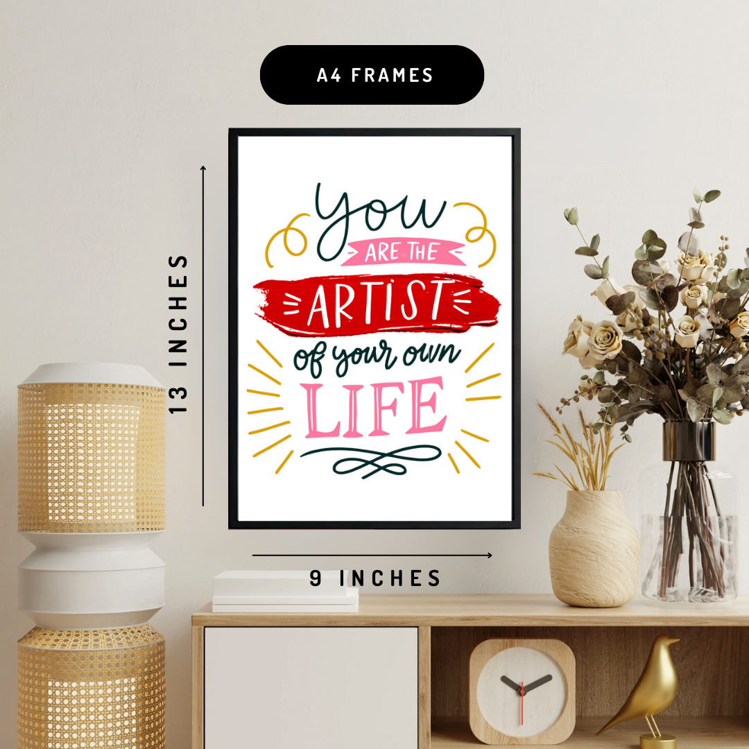 Be The Artist Wall Art Poster