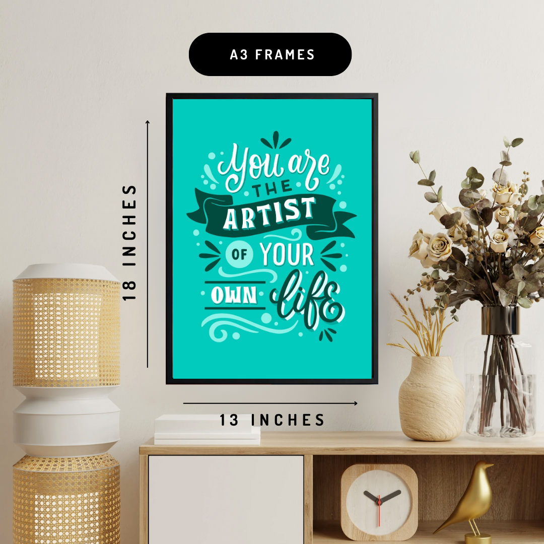 Be The Artist Wall Art Poster