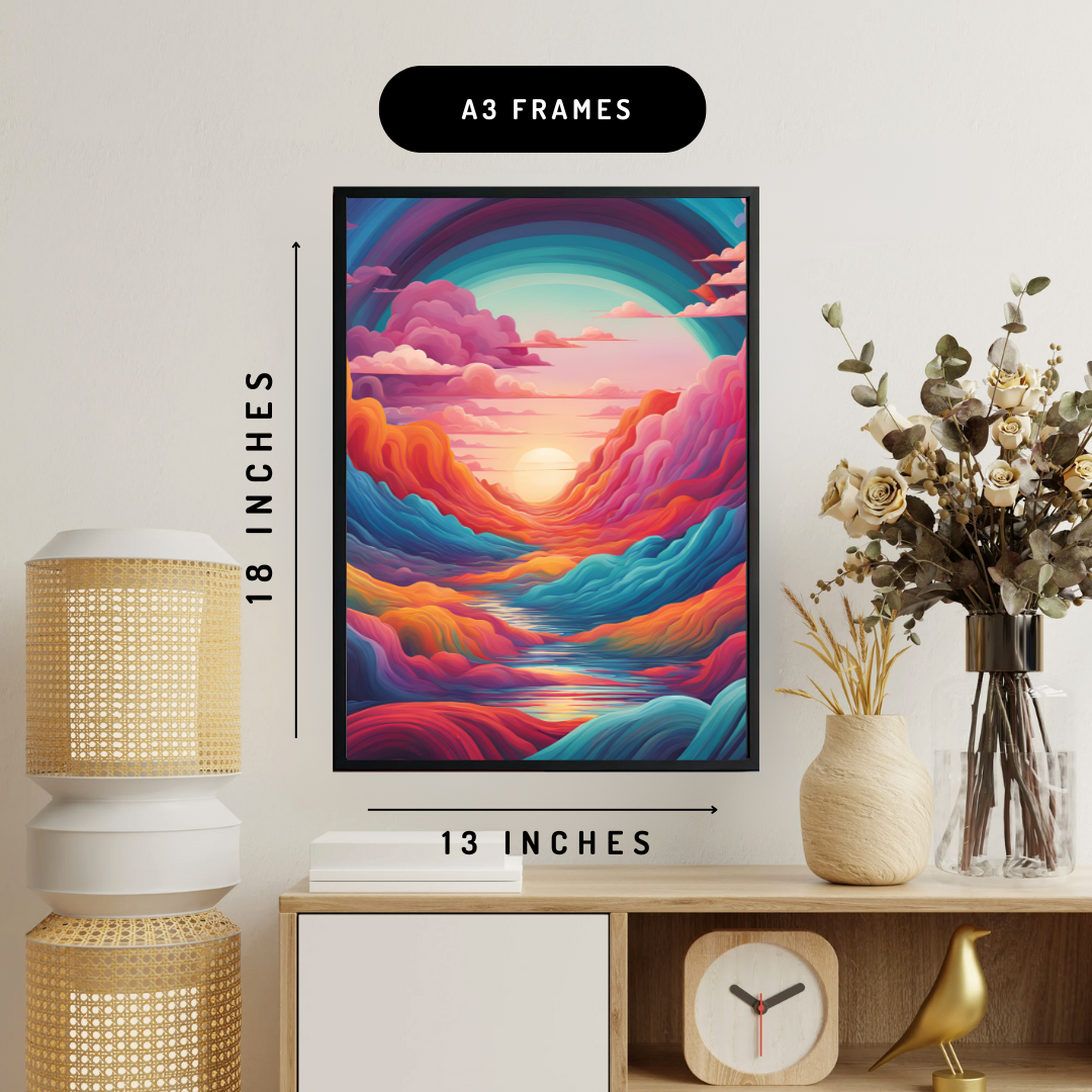 Infinity Contemporary Wall Art Posters